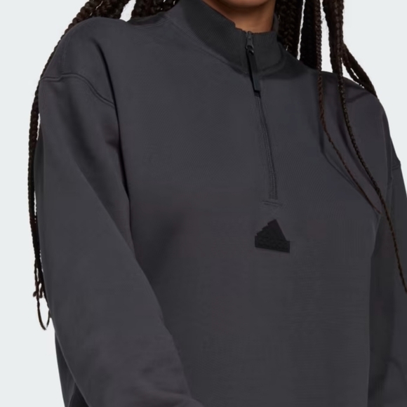 Adidas half zip sweater NWT - Picture 4 of 5